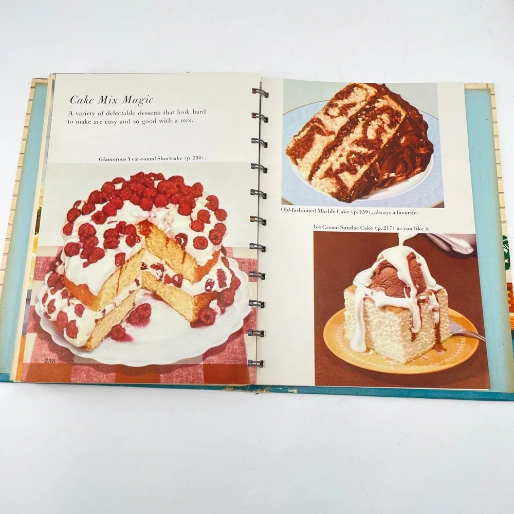 1950s Betty Crocker Cookbook Set Good and Easy Guide to Entertaining 1st Edition